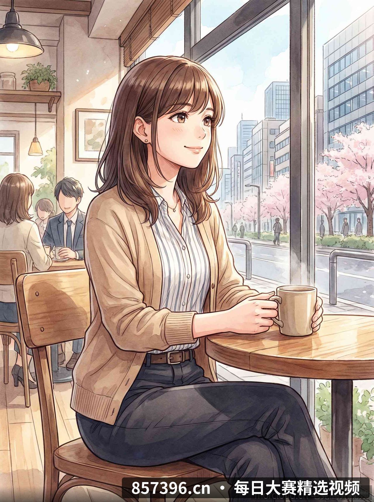 教学楼晨光延时摄影｜校园视频演示 - 51吃瓜网原创视频封面